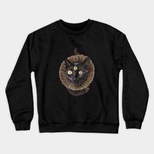 three eyed cat Crewneck Sweatshirt